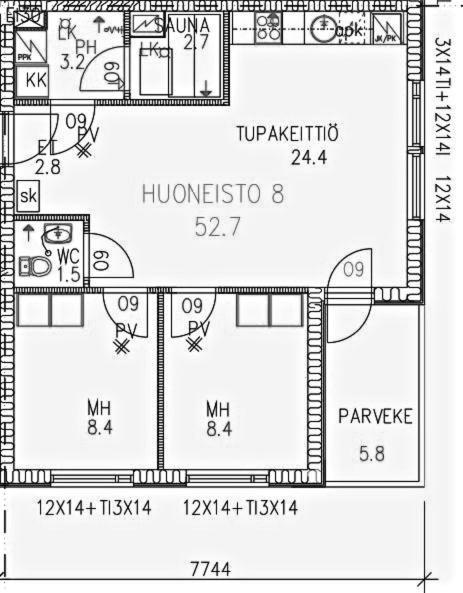 Lapland Happiness Hillakka 2 A8 Apartment Akaslompolo Exterior photo